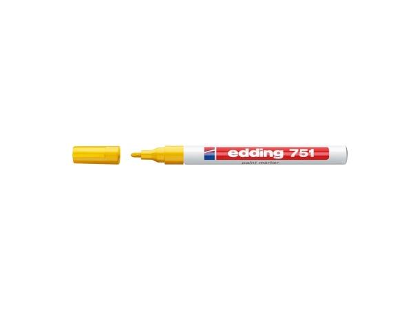 Merkepenn Edding 751M gul 